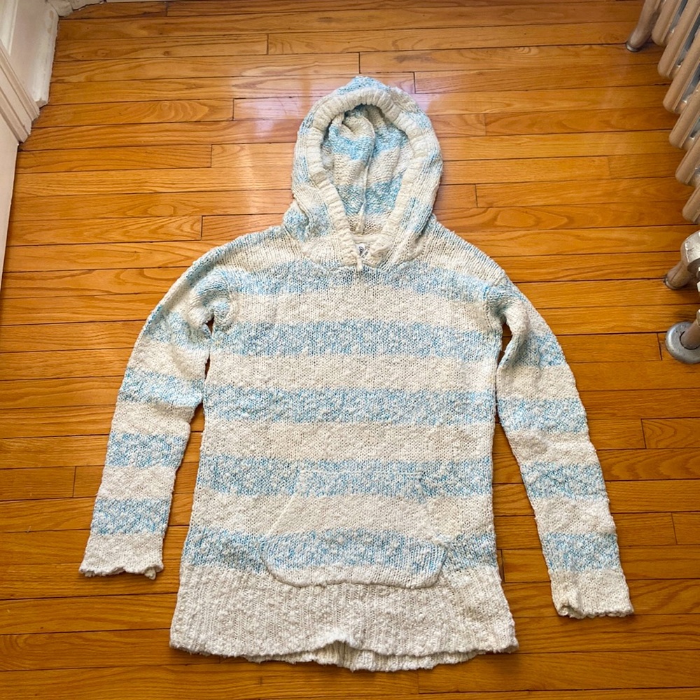Aeropostale Striped Pullover Hoodie